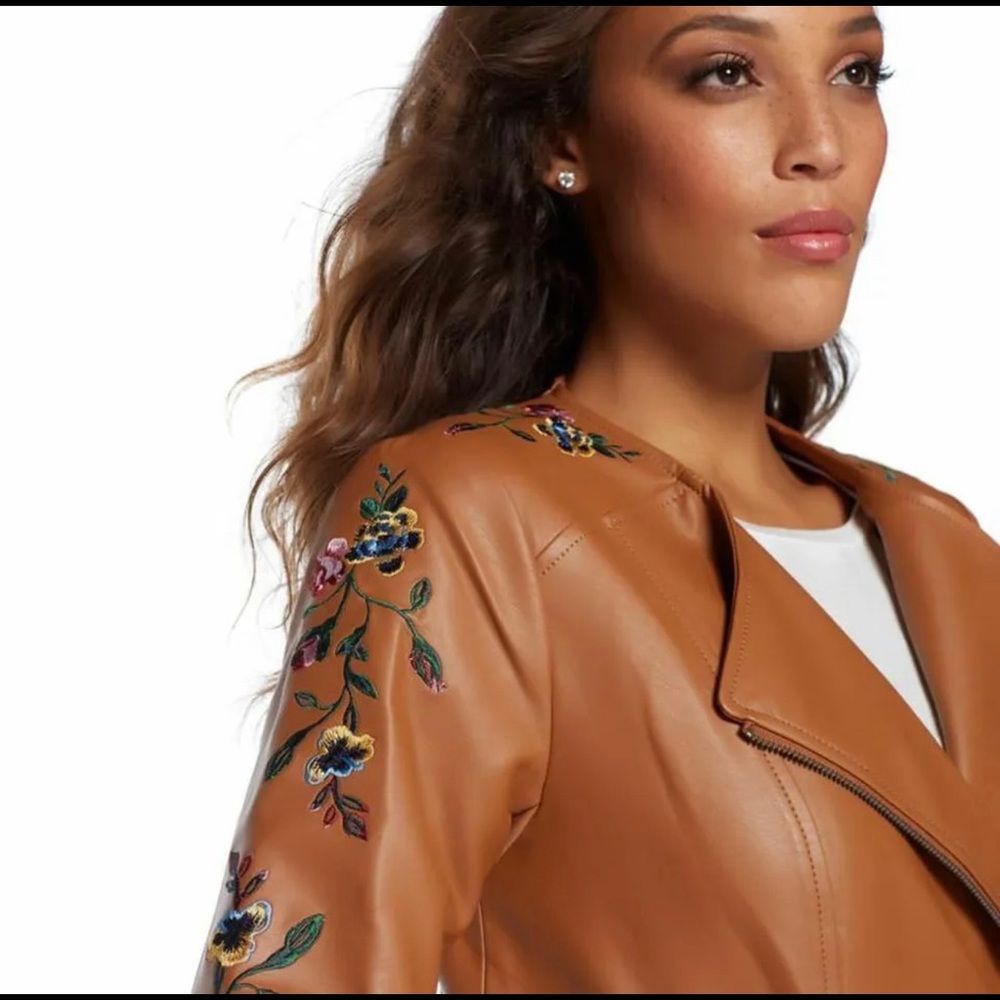 G by Giuliana Rancic Ultra Luxe Embroidered Vegan Leather